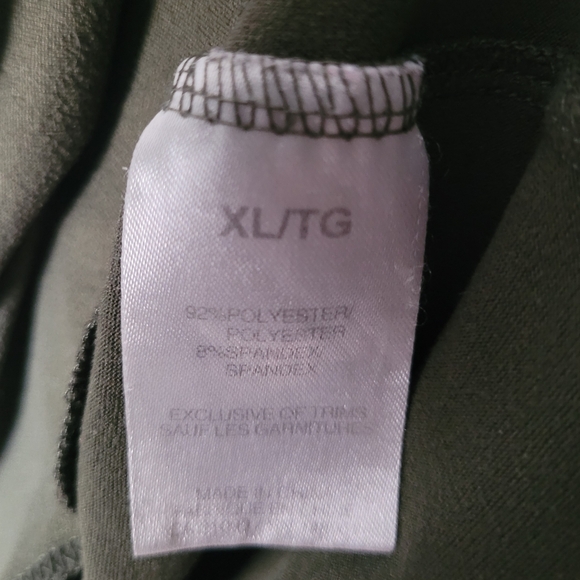 ❄️ XL | Ardene | 3/4 Camo Sleeve "Squad Goals" T-Shirt - Picture 5 of 6